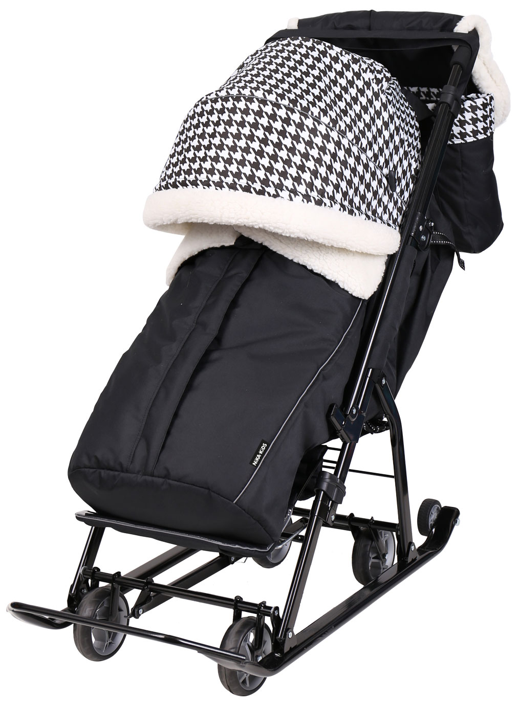Изображение товара Коляска комбинированная Ника Ника детям 7-5Н (НД7-5Н) гусиная лапка