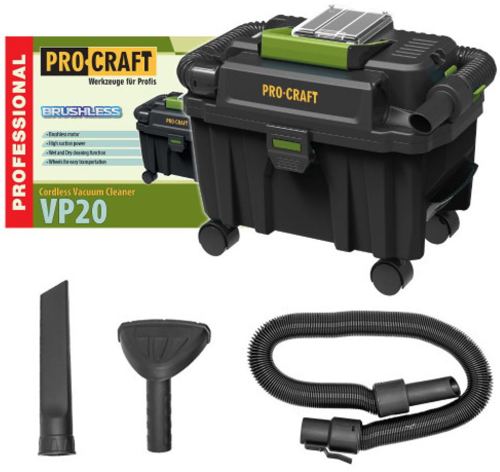 Изображение товара Строительный пылесос Procraft VP20