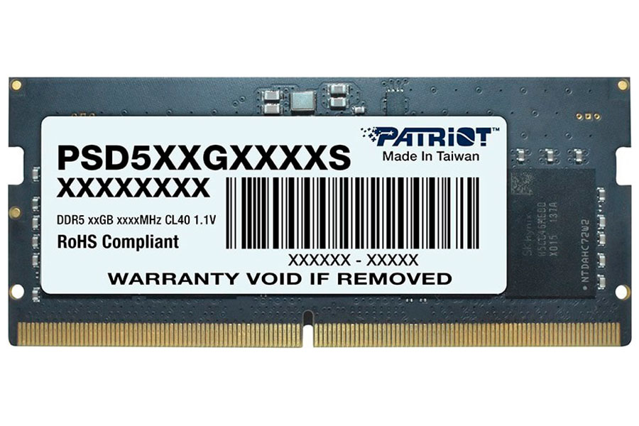 Изображение товара Оперативная память Patriot Memory DDR5 16GB 5200MHz (PSD516G520081S)