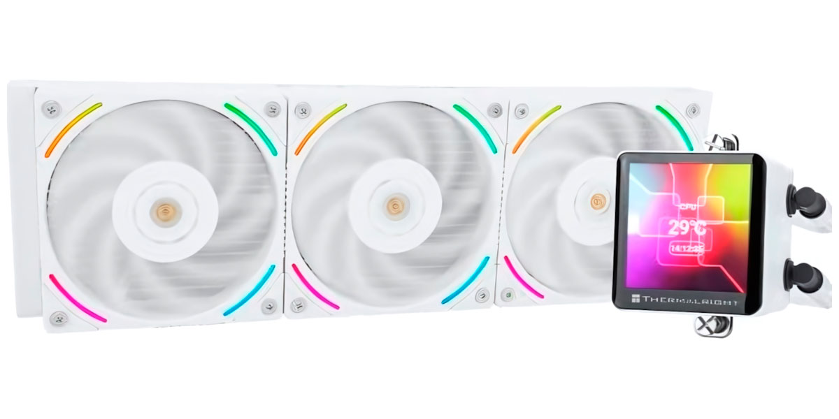 Изображение товара СЖО для процессоров Thermalright Frozen Vision 360 ARGB (F-VISION-360-WH)