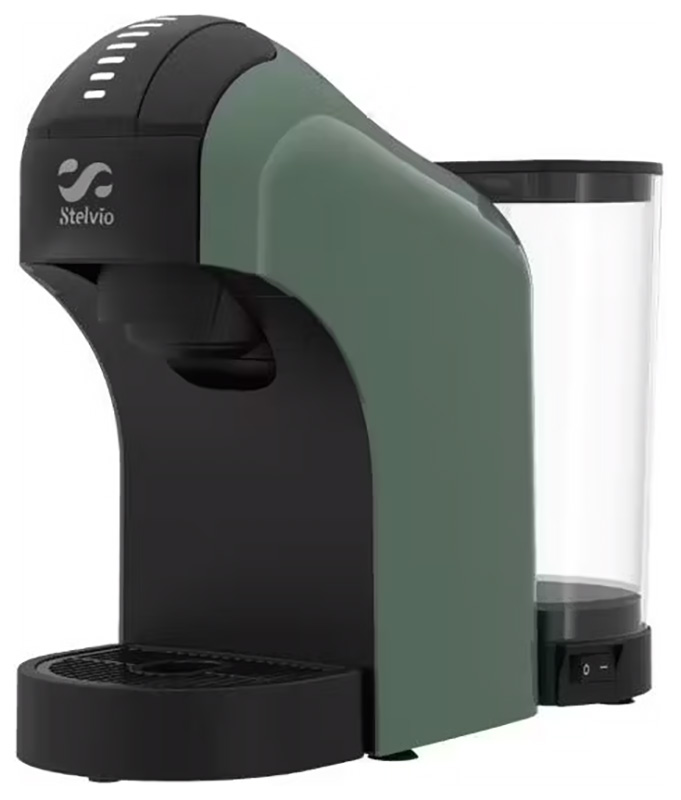 Изображение товара Кофемашина капсульная Stelvio XC100 зеленая (7677)