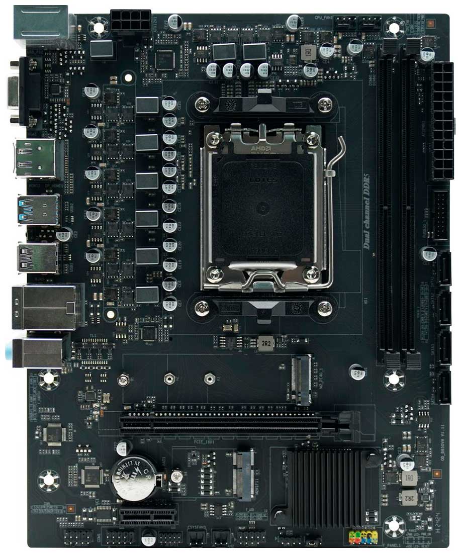 Изображение товара Материнская плата Afox B650D5-MA-V2 (AM5, mATX)