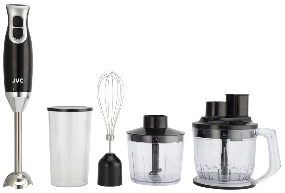 Изображение товара Погружной блендер JVC JK-HB5135 1500 Вт нержавеющая сталь 2 скорости турбо