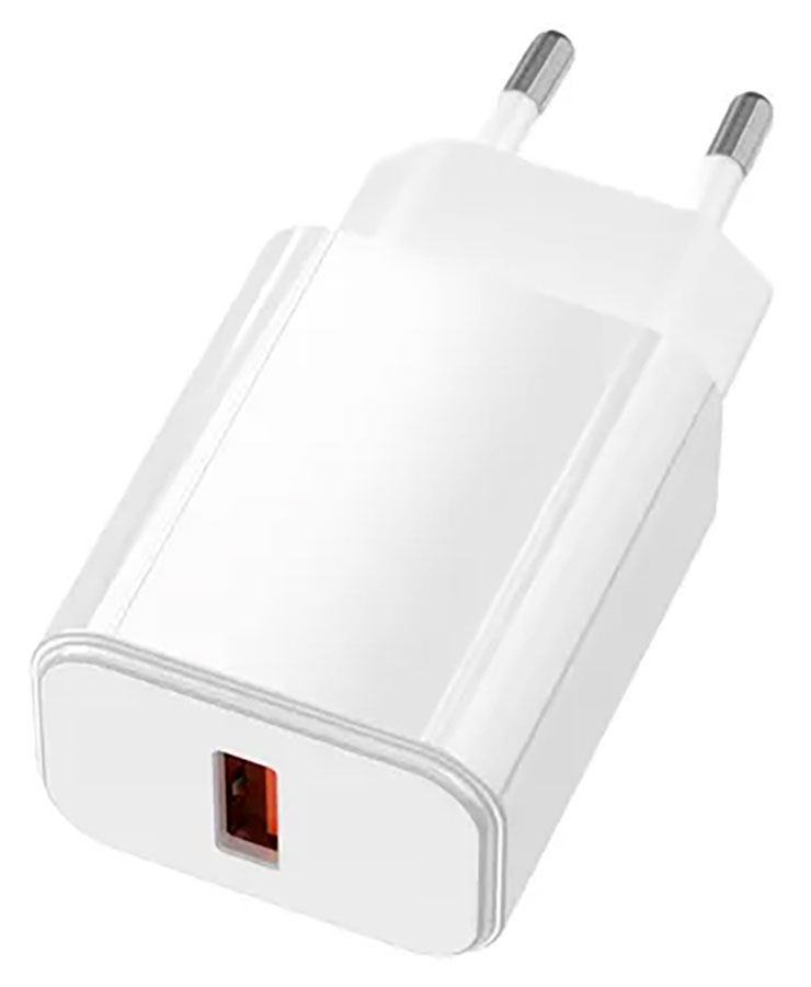 Изображение товара Сетевое зарядное устройство TFN QC18W быстрый заряд 18W с защитой белое