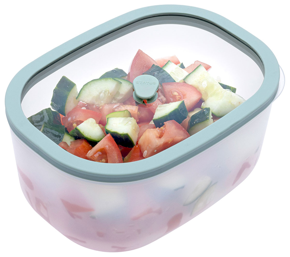 Изображение товара Вакуумный контейнер Status Fresko 14 mint 1,4 л безопасный из полипропилена