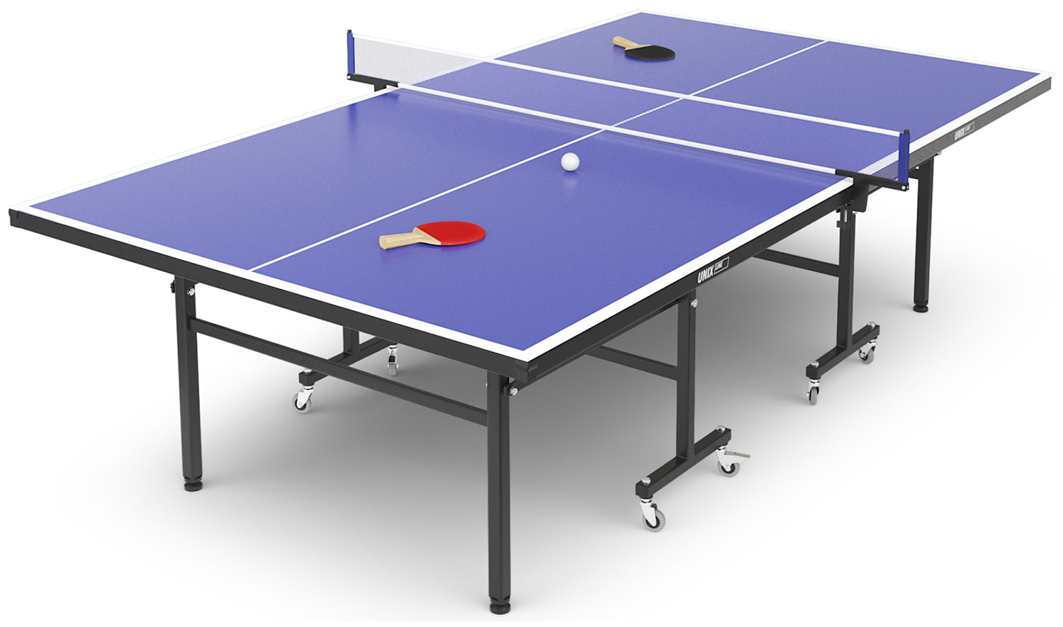 Изображение товара Теннисный стол Unix Line Indoor 15 мм MDF Blue для помещений