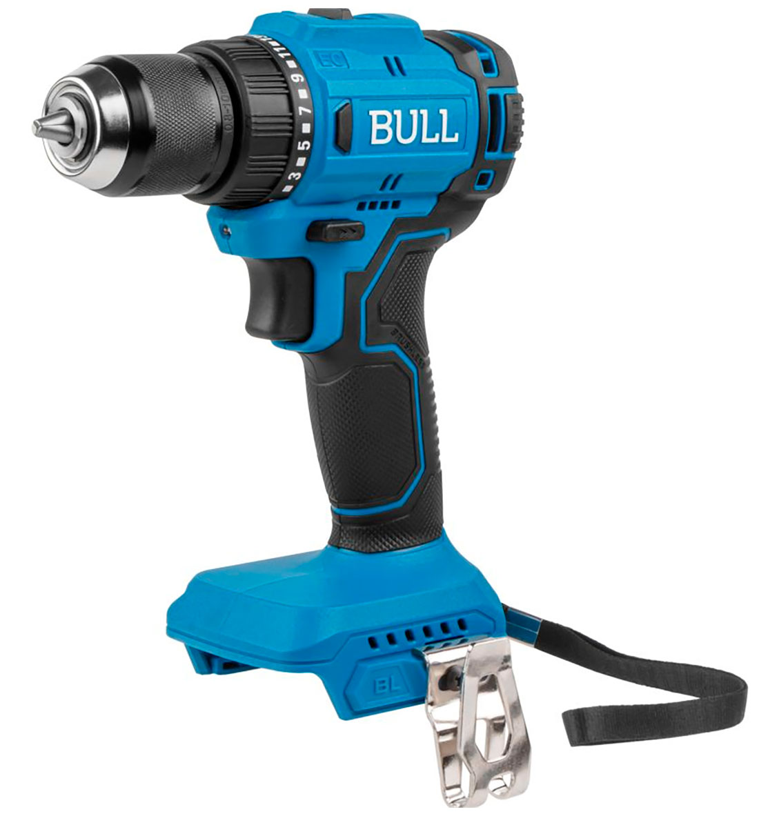 

Аккумуляторная дрель-шуруповёрт Bull SR 1803 в коробке, XLTpro, бесщеточный, SOLO, 18 В, 45 Н*м, БЗП 10 мм