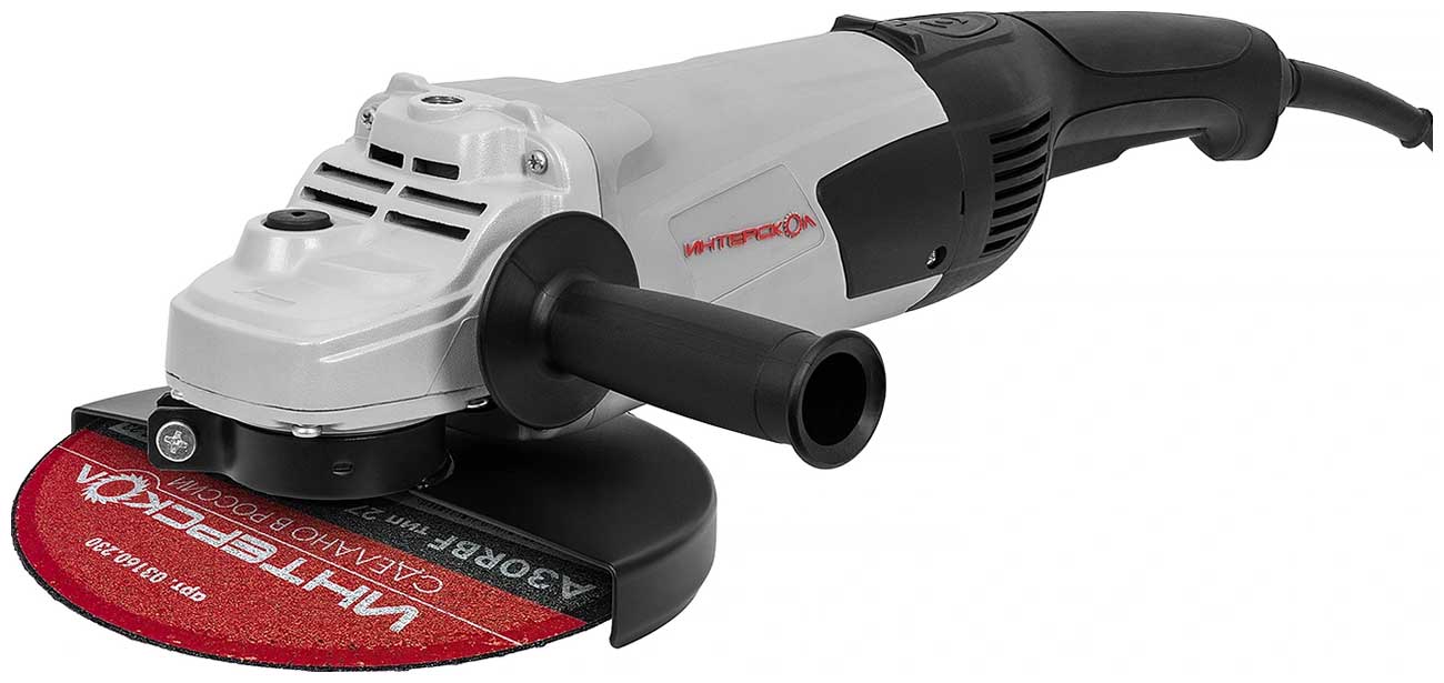 

Угловая шлифовальная машина (болгарка) Интерскол 2100W, 234.1.1.60