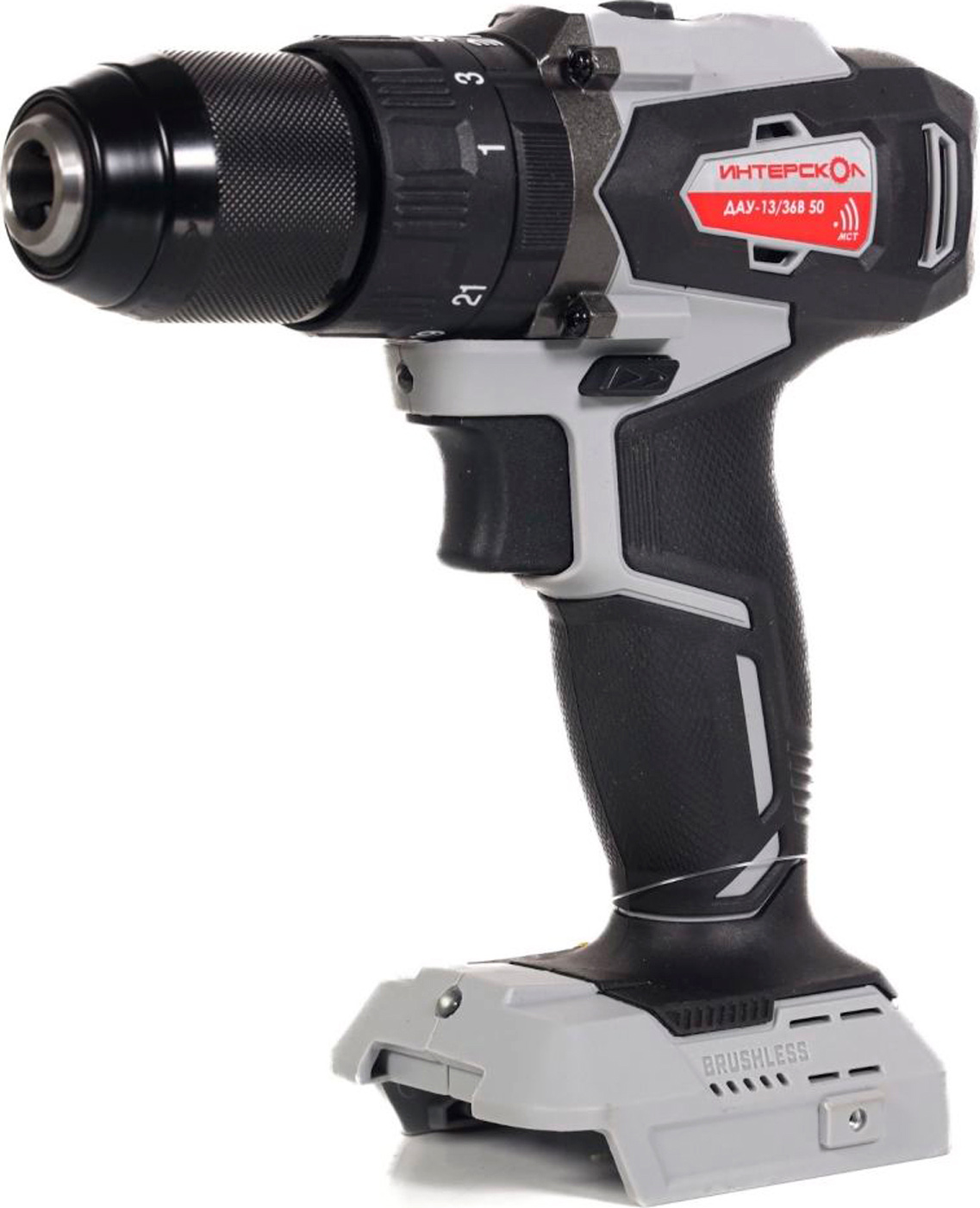 

Дрель-шуруповерт аккумуляторная Интерскол DAU-13/36V 50 850.0.0.70