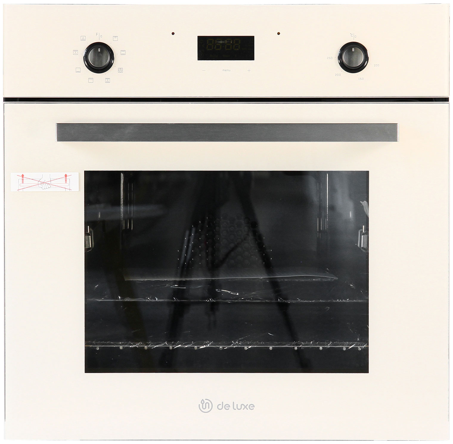 Изображение товара Электрический духовой шкаф De luxe 6009.05эшв-068 белый 64 л конвекция гриль таймер