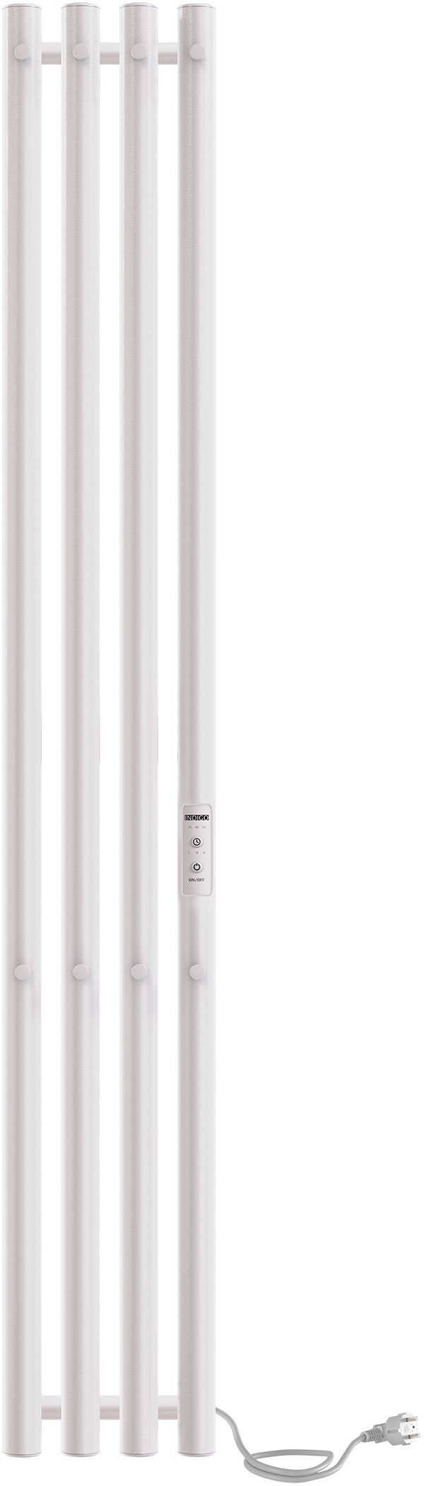 

Электрический полотенцесушитель Indigo Style 4 без полки белый матовый (LSE120-18WMRt)