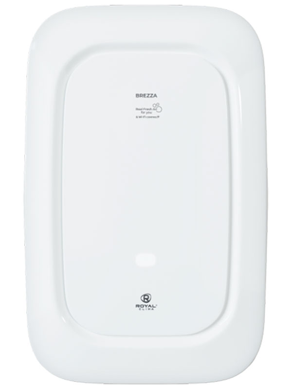 Изображение товара Приточно-очистительный комплекс BREZZA RCB 150 LUX + EH-1000 Wi-Fi управление для дома