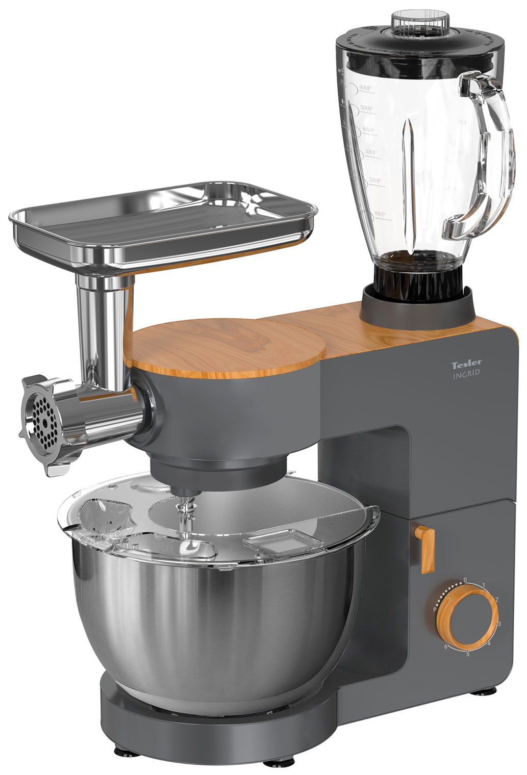 Изображение товара Кухонная машина Tesler KM-1640 GREY