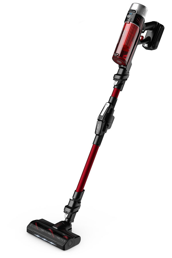 Изображение товара Пылесос вертикальный Tefal X-Force Flex 9.60 Animal TY2079WO, черный/ красный