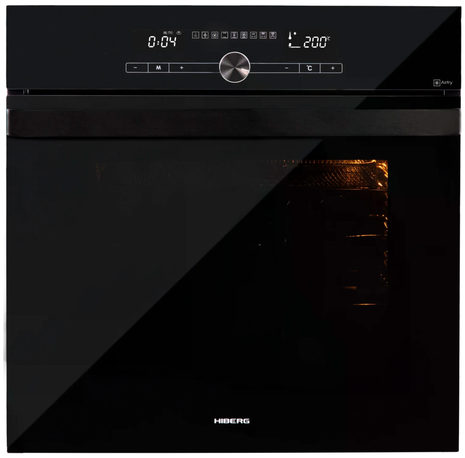 Изображение товара Электрический духовка Hiberg VM 6193 B с функциями аэрофритюра и каталитической очистки