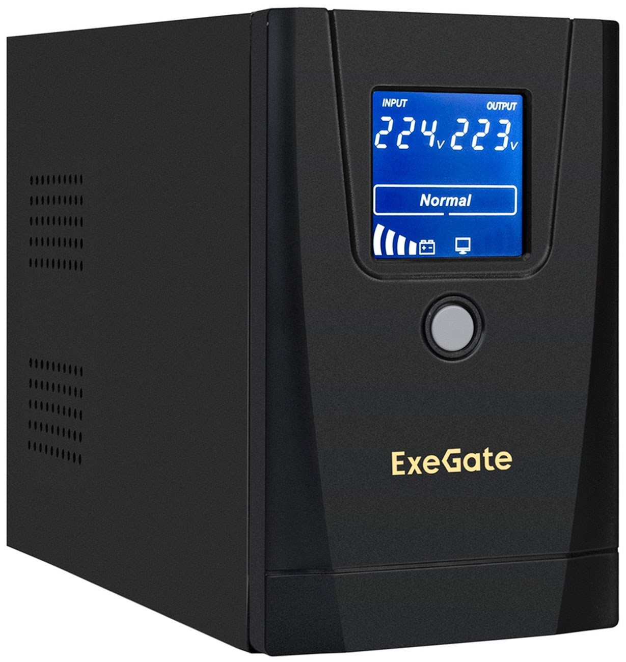 

Источник бесперебойного питания ExeGate SpecialPro LLB-1000.LCD.AVR.1SH.2C13.RJ.USB, Черный