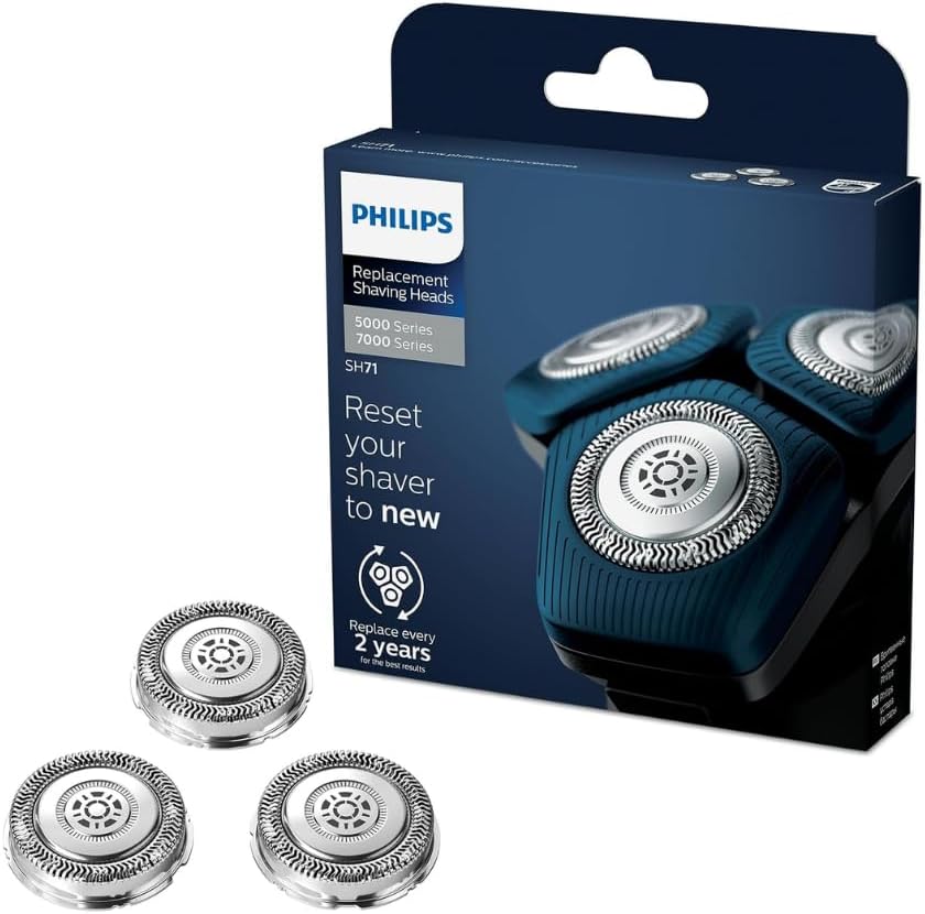 Изображение товара Philips SH71/51 сменные бритвенные головки 3 штуки совместимы с 7000 и 5000 серия