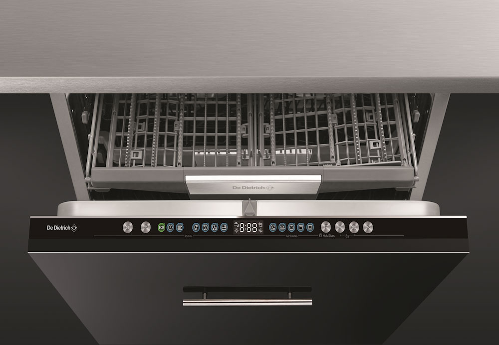 

Встраиваемая посудомоечная машина De Dietrich DBJ434DQA, Черный