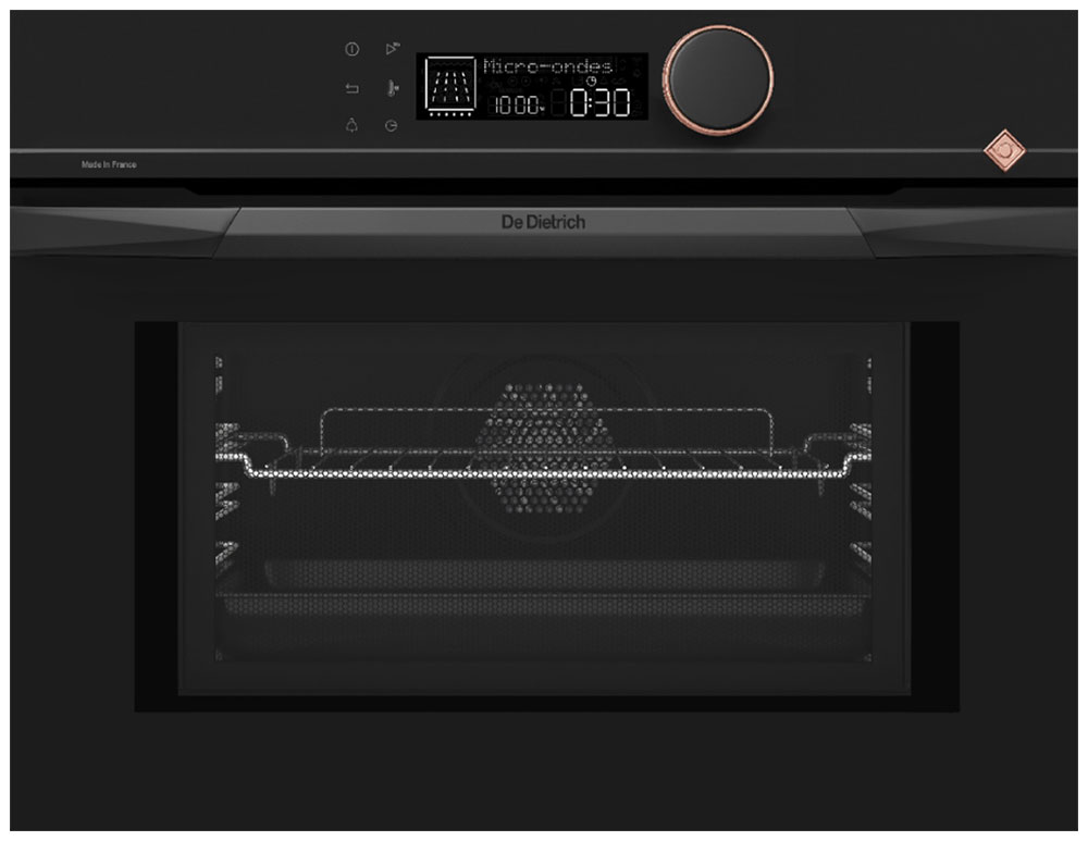 

Встраиваемая микроволновая печь СВЧ De Dietrich DKC4536H, Черный/бронзовый