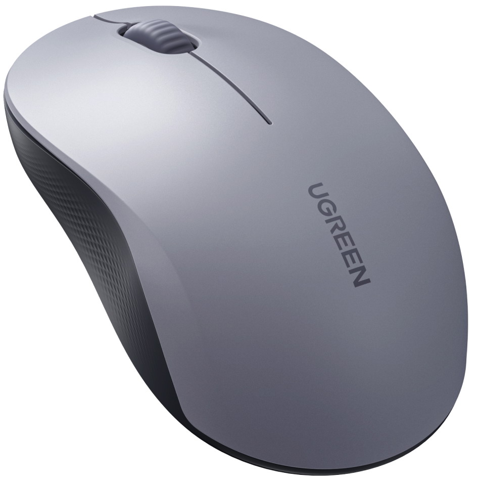 

Мышь Ugreen M331, 4000 dpi, Bluetooth, USB Type-A, 3 кнопки, серый (65627)