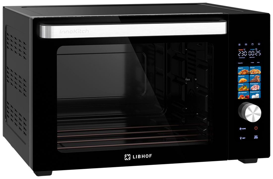 Изображение товара Libhof ESL-50 — мини-печь, 50 л, 1800 Вт, конвекция, гриль
