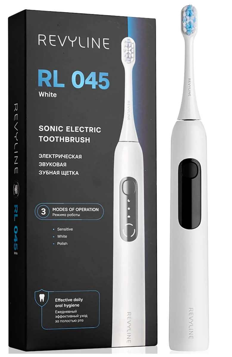 Изображение товара Электрическая зубная щетка Revyline RL 045, белая