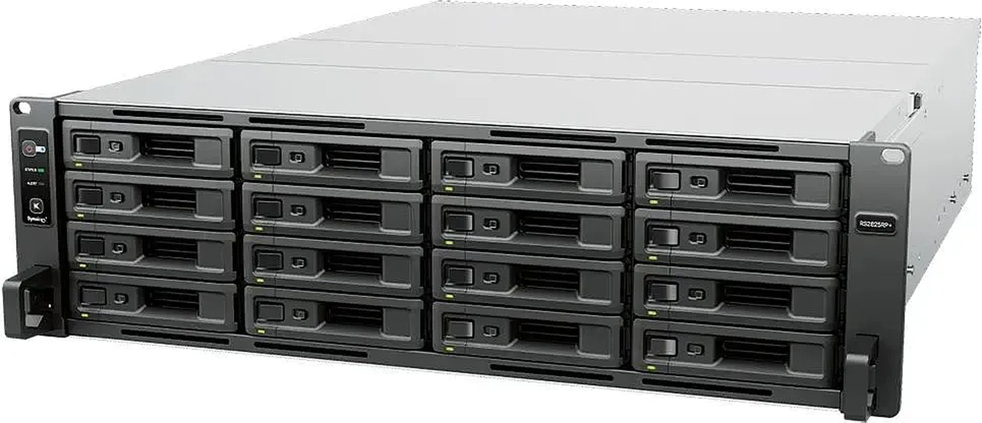 Изображение товара Сетевое хранилище Synology RS2825RP+ 16-отсековое 3U 3.35GHz/8GB с 2xPSU Изображение товара Сетевое хранилище Synology RS2825RP+ 16-отсековое 3U 3.35GHz/8GB с 2xPSU