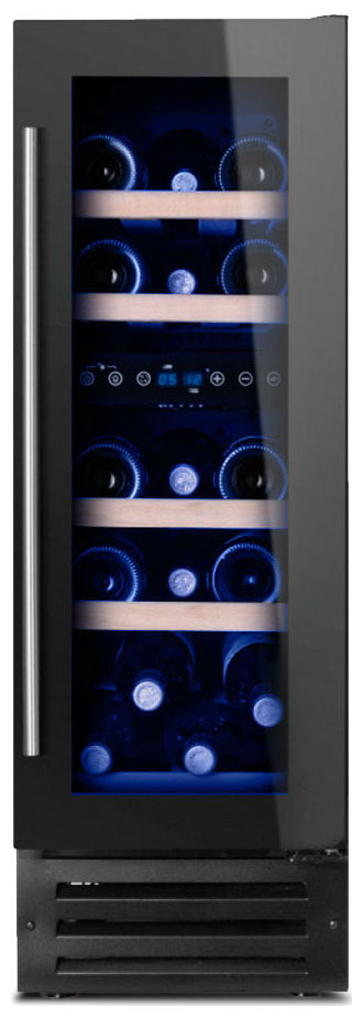 Изображение товара Встраиваемый винный шкаф Dunavox DAUF-17.58DB 17 бутылок под столешницу