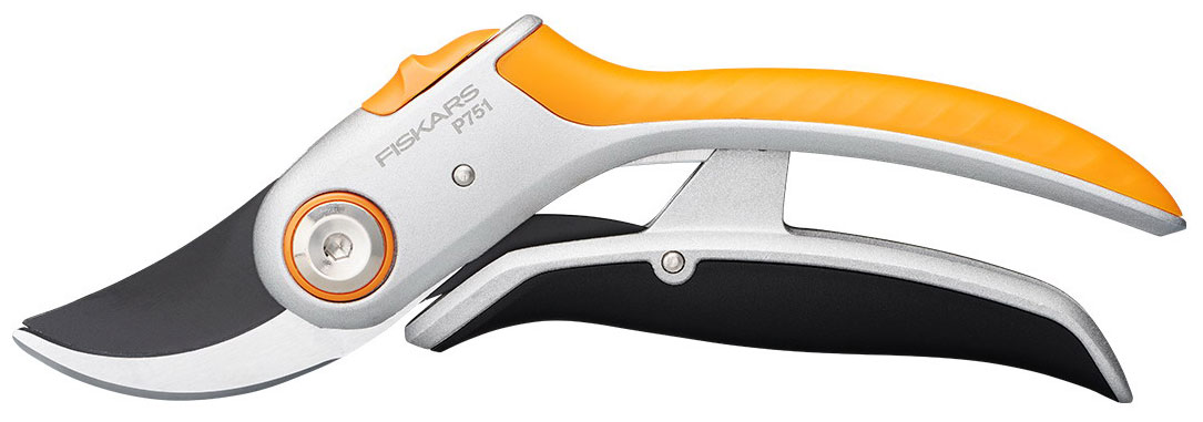 Секатор Fiskars плоскостной металлический Plus PowerLever P751 Секатор Fiskars плоскостной металлический Plus PowerLever P751