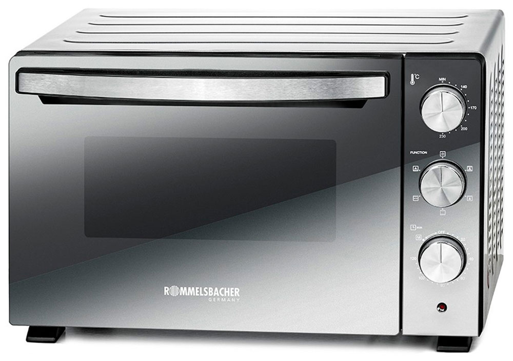 

Мини печь Rommelsbacher BGS 1500, Серебро/черный
