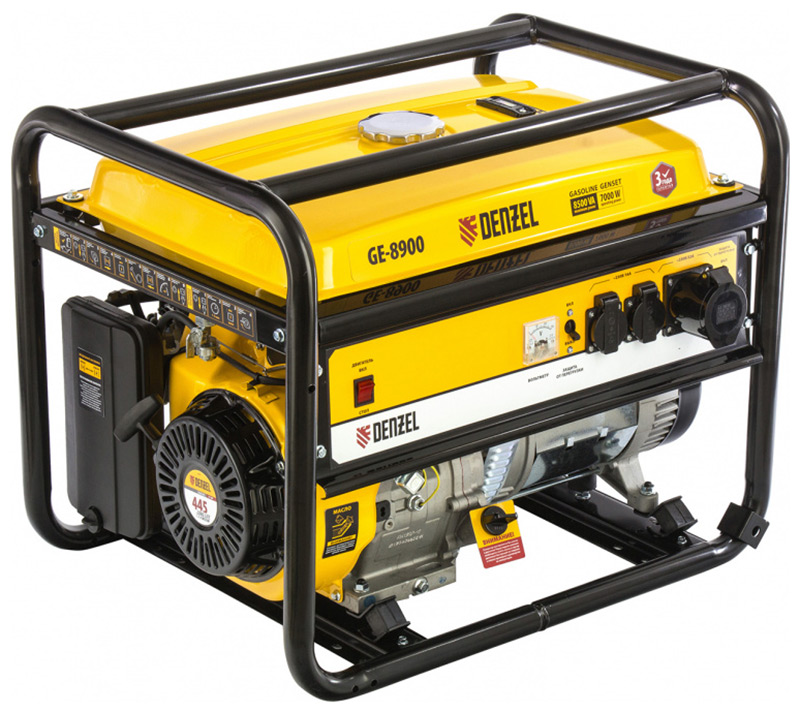 Изображение товара Генератор инверторный Denzel 94639 GE 8900