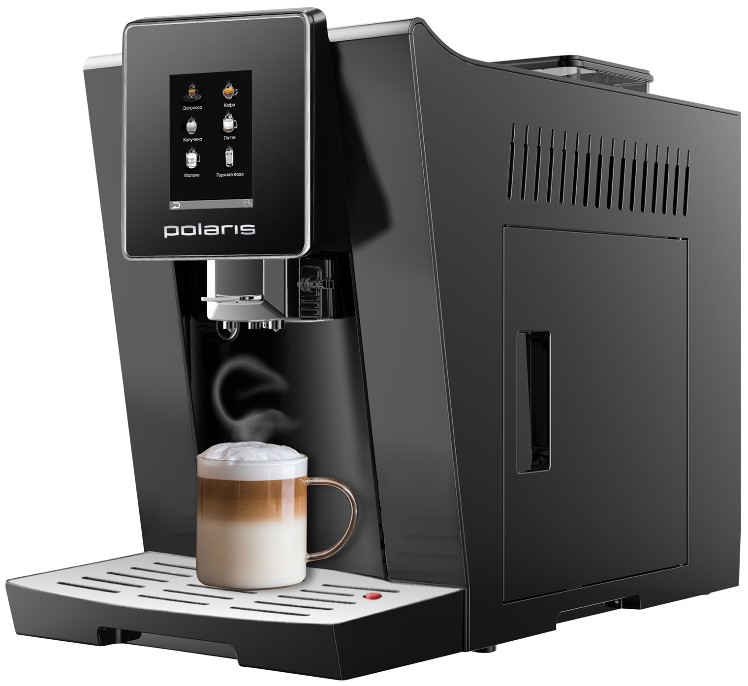 Кофемашина автоматическая Polaris PACM 2060AC черный цена и фото