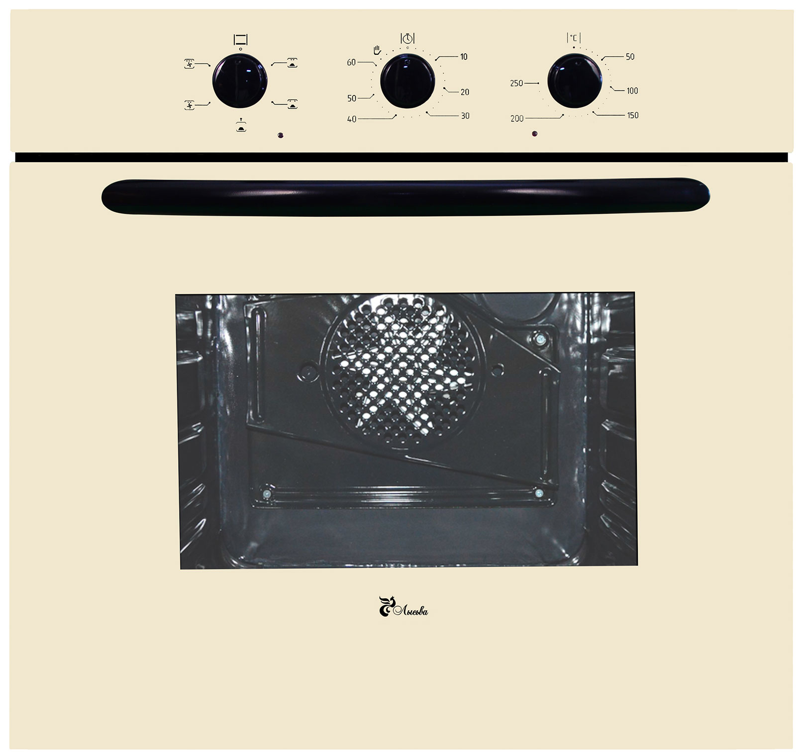 Встраиваемый электрический духовой шкаф Лысьва ER0006G00 кремовый