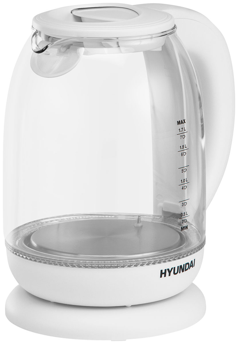 Изображение товара Чайник электрический Hyundai HYK-S3808 белый