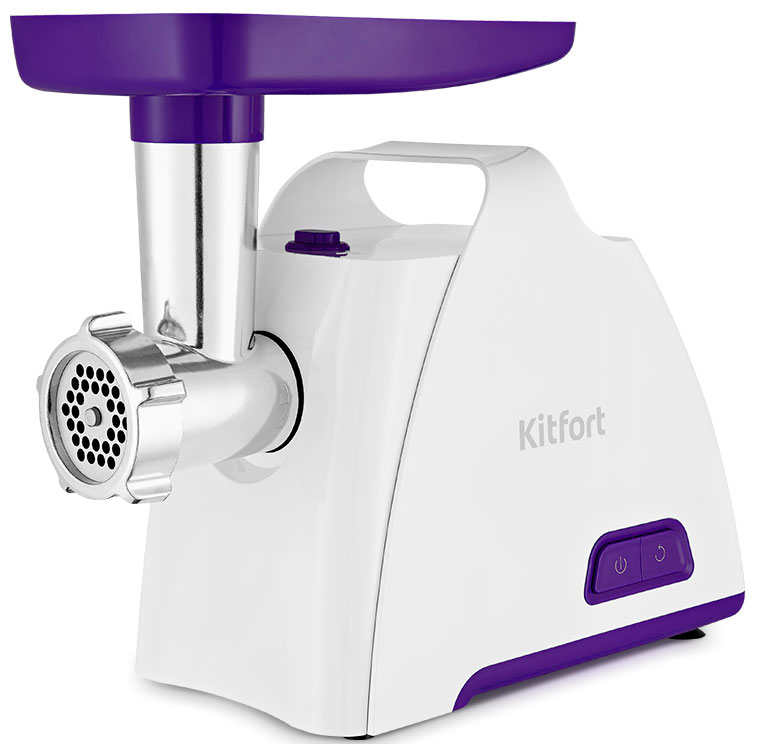 

Мясорубка Kitfort КТ-2112-1 бело-синяя, Белый/синий