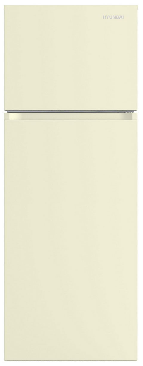 Двухкамерный холодильник Hyundai CT5046FBE бежевый холодильник lg gn b422secl бежевый двухкамерный