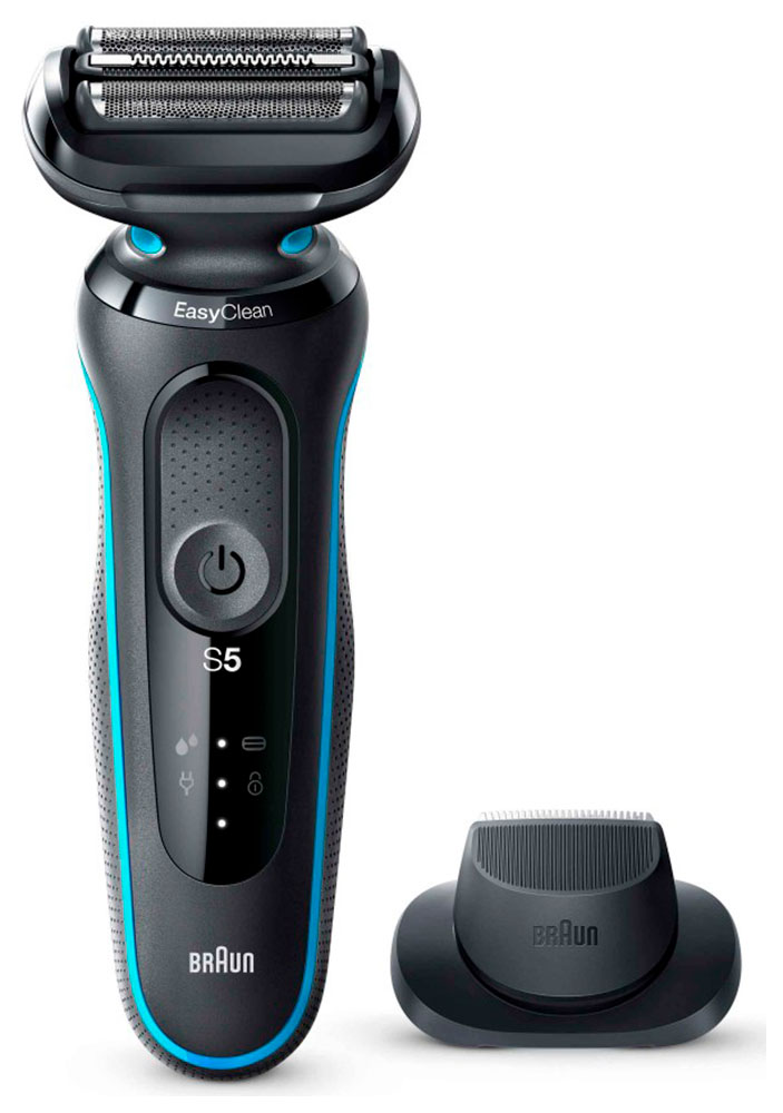 

Электробритва Braun S5 51-M1200s Mint Wet Dry, Бирюзовый/черный