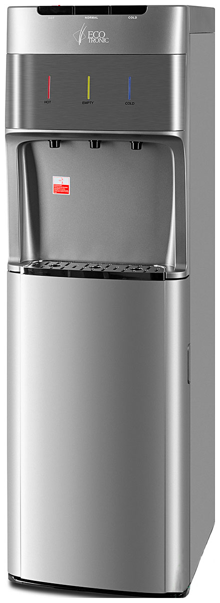 Изображение товара Кулер Ecotronic M30-LXE серебристый с нержавеющей вставкой и тройной подачей воды Изображение товара Кулер Ecotronic M30-LXE серебристый с нержавеющей вставкой и тройной подачей воды