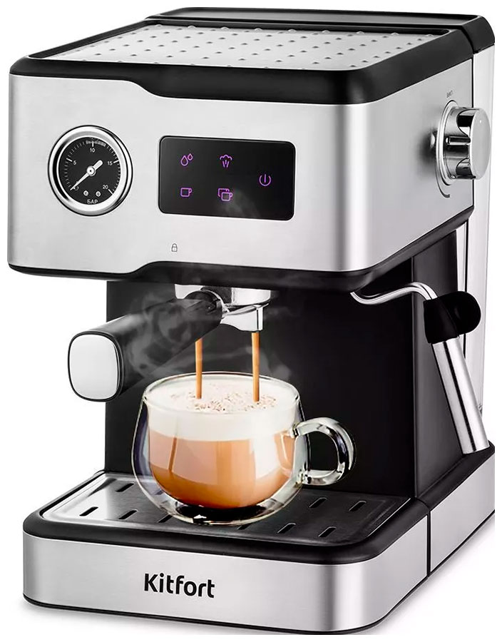 Кофеварка Kitfort КТ-7104 сменная пластина фильтра для кофе фильтр с сетчатым экраном сменная ручка для кофеварки эспрессо 1 шт