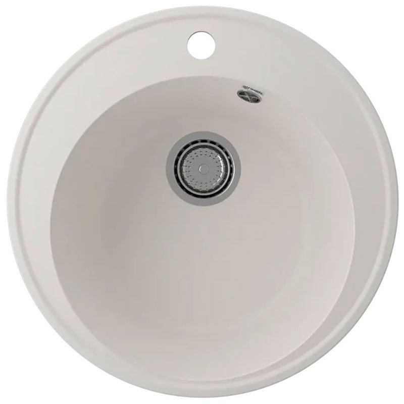 

Кухонная мойка Ulgran Quartz Nora/жасмин Nora 485-01, Белый