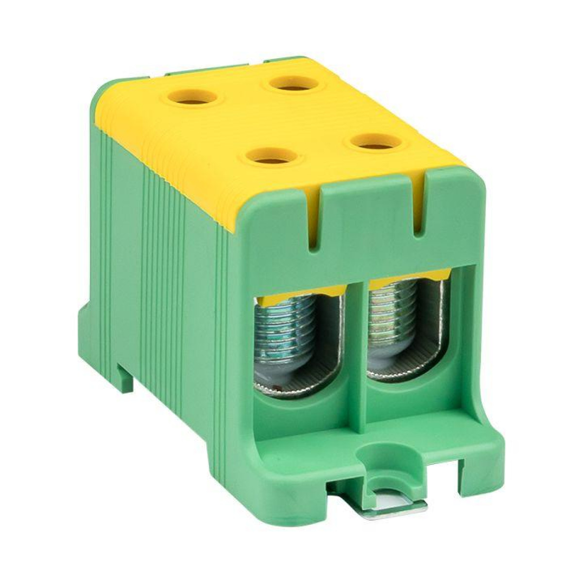 Изображение товара Изделия для электромонтажа EKF Клемма силовая вводная двойная КСВ 16-95кв.мм желт./зел.