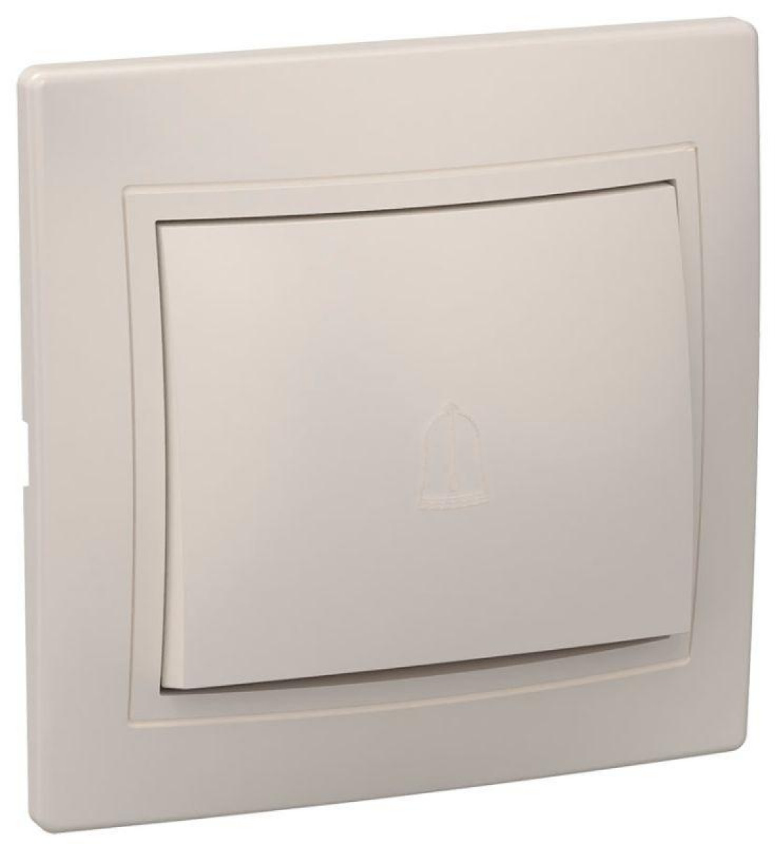 Изображение товара Выключатель проходной IEK СП Кварта 10А кремовый IP20