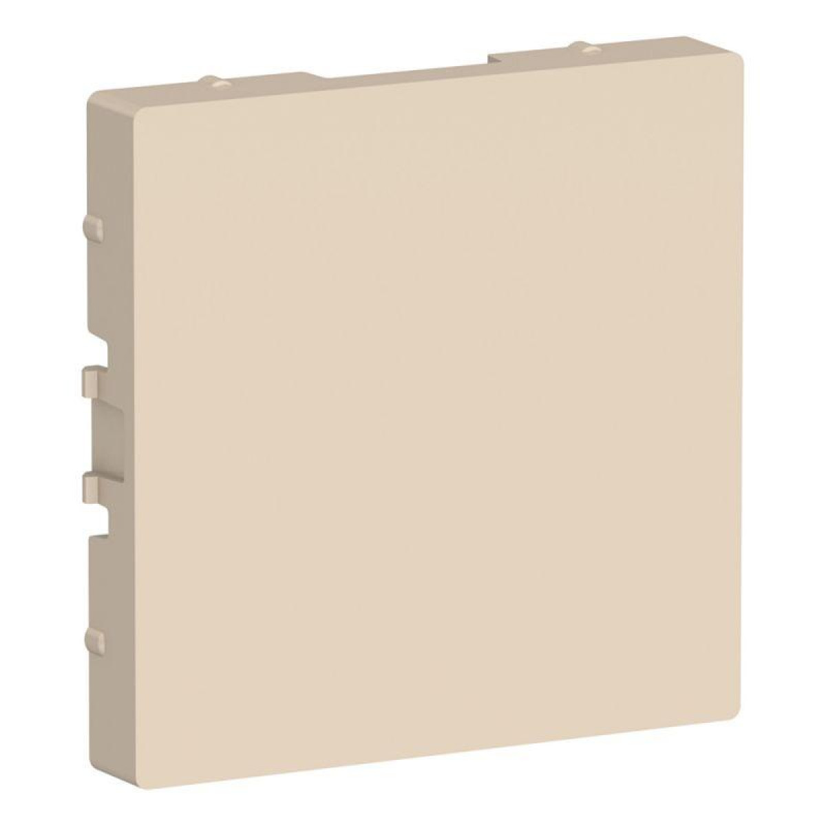 Изображение товара Выключатели и переключатели Systeme Electric с заглушкой AtlasDesign бежевые, надежные и современны