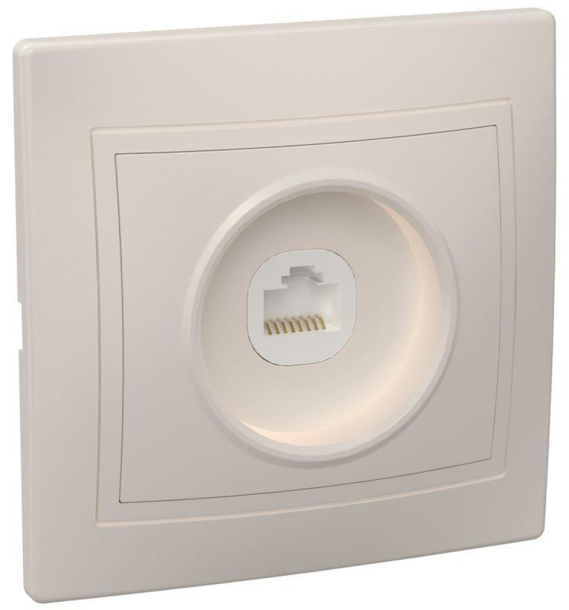 Изображение товара Розетка компьютерная IEK РК10-ККм IP20 для скрытой установки