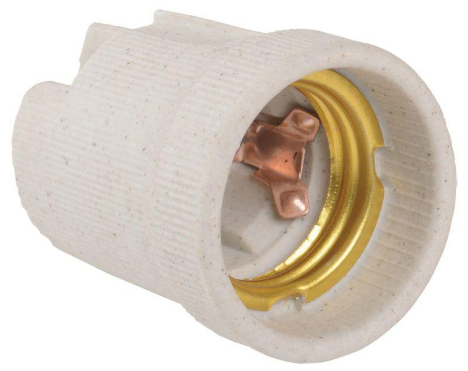 Изображение товара Патрон IEK E27 Пкр27-04-К43 подвесной керамич. (с этикет.)