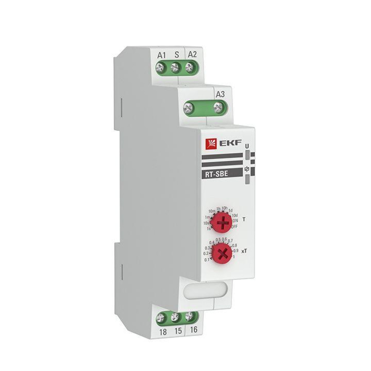 Изображение товара Низковольтное и промышленное электрооборудование EKF Реле времени RT-SBE задержка включ. после пропад. сигнал.