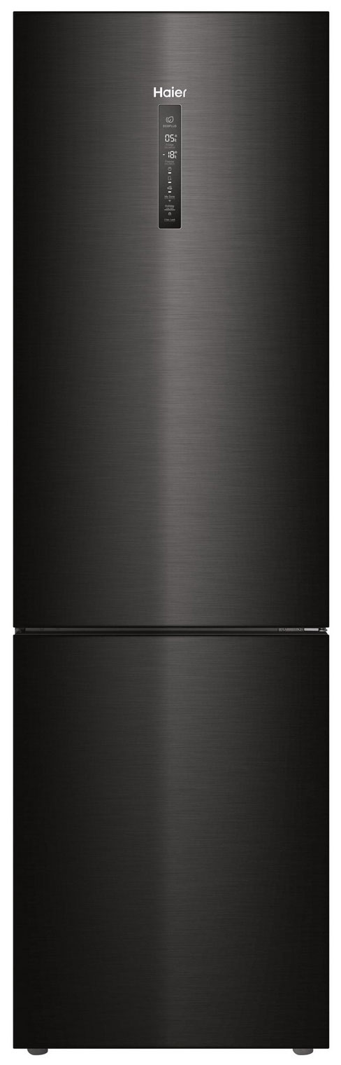Двухкамерный холодильник Haier C4F740CBXGU1 черная нержавеющая сталь