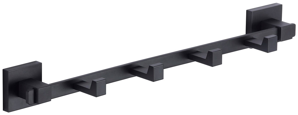 

Планка с крючками Savol S-06574H (4 крючка), Черный