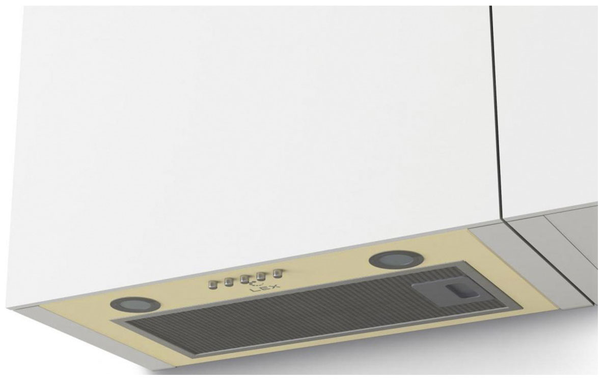 Изображение товара Вытяжка LEX GS BLOC P 600 IVORY со светодиодным освещением