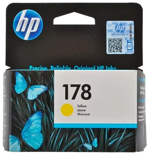 Изображение товара Картридж HP CB 320 HE (N 178) желтый, 4 мл Изображение товара Картридж HP CB 320 HE (N 178) желтый, 4 мл